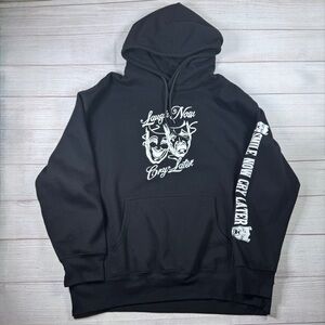 Smile Now Cry Later graphic hoodie